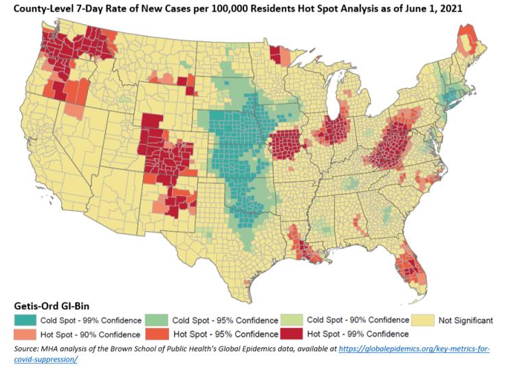 North-Central Missouri Currently the Hottest COVID Spot in the U.S.