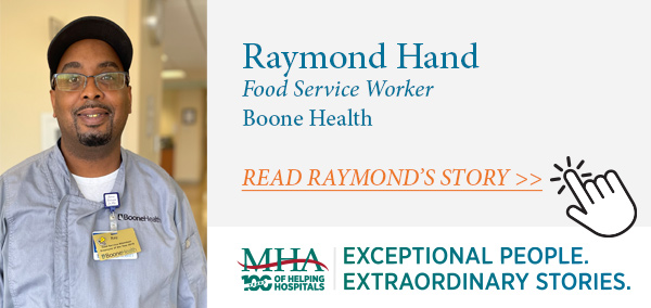 Raymond Hand, Boone Health