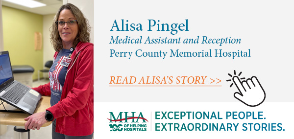 Alisa Pingal, Perry County Memorial Hospital