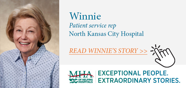 Winnie, North Kansas City Hospital