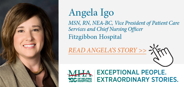 Angela Igo, Fitzgibbon Hospital