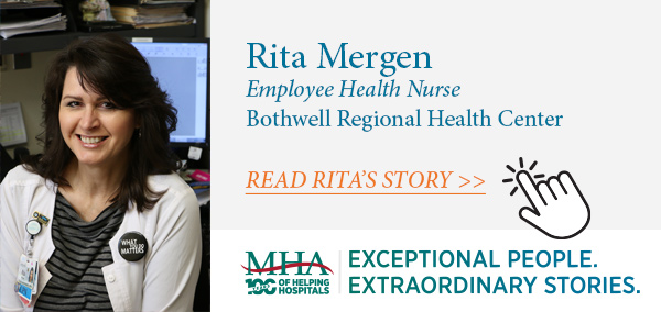 Rita Mergen, Bothwell Regional Health Center