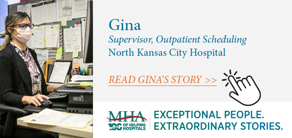 Gina, North Kansas City Hospital