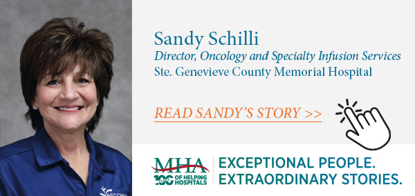 Sandy Schilli, Ste. Genevieve County Memorial Hospital