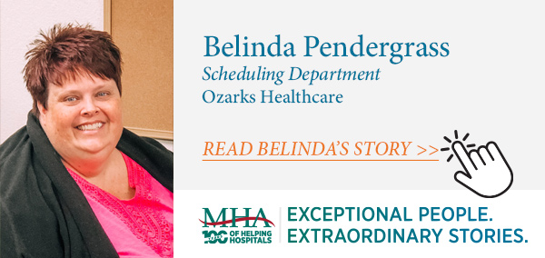 Belinda Pendergrass, Ozarks Healthcare