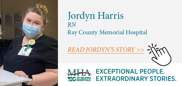 Jordyn Harris, Ray County Memorial Hospital
