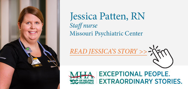 Jessica Patten, Missouri Psychiatric Center