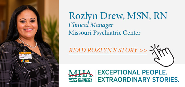 Rozlyn Drew, Missouri Psychiatric Center
