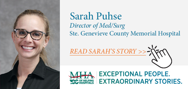 Sarah Puse, Ste. Genevieve County Memorial Hospital