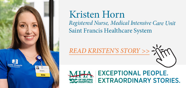 Kristen Horn, Saint Francis Healthcare System
