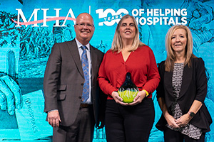 Washington County Memorial Hospital Accepts the Aim for Excellence Award