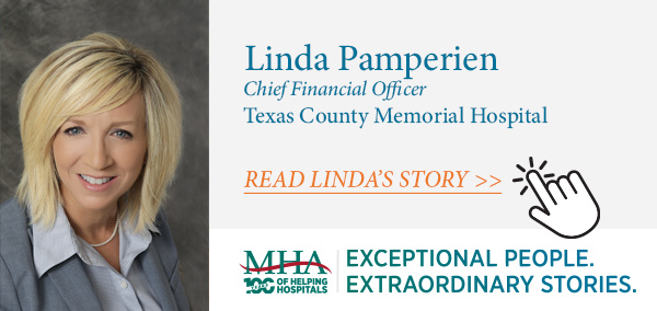 Linda Pamperien, Texas County Memorial Hospital
